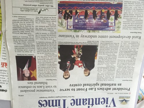 Lao media covers President Tran Dai Quang’s upcoming visit - ảnh 3